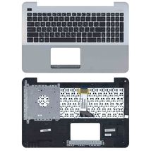 Клавіатура для ноутбука Asus (X555) Black, (Silver TopCase), RU