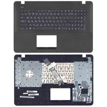 Клавіатура для ноутбука Asus (X751) Black, (Silver TopCase), RU