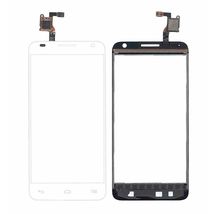 Тачскрин (Сенсорное стекло) для смартфона Alcatel OneTouch Idol 2 mini S 6036Y белое