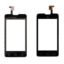 Тачскрин (Сенсорное стекло) для смартфона Fly IQ449 Pronto черный