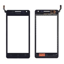 Тачскрин (Сенсорное стекло) для смартфона Huawei Honor 2 U9508 черный