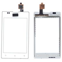 Тачскрин (Сенсорное стекло) для смартфона Sony Xperia E / E Dual C1505, C1605 белый