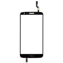 Тачскрин (Сенсорное стекло) для смартфона LG G2 D802 черный