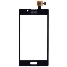 Тачскрін (Сенсорне скло) для смартфона LG Optimus L7 P705 чорний