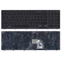 Клавіатура для ноутбука Sony Vaio (SVE15) Black, (Silver Frame) RU