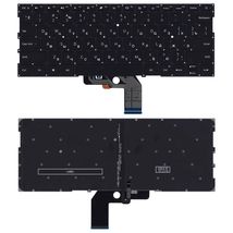 Клавиатура Xiaomi Mi Air (13.3) Black с подсветкой (Light), (No Frame) RU