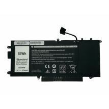 Аккумуляторная батарея для ноутбука Dell K5XWW Latitude 12 5289 7.6V Black 7270mAh OEM