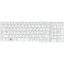 Клавіатура до ноутбука Toshiba 0KN0-Y37RU03 | білий (002825)