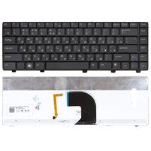 Клавіатура для ноутбука Dell Vostro (3300, 3400, 3500) Black, Light, RU