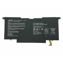 Усиленная аккумуляторная батарея для ноутбука Asus C22-UX31 UX31A 7.4V Black 6840mAh Orig