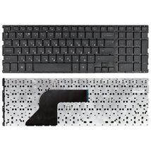 Клавиатура для ноутбука HP ProBook (4510S, 4515S, 4710S, 4750S) Black,  (No Frame) RU (горизонтальный энтер)
