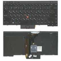 Клавиатура Lenovo ThinkPad (T430, T430I, X230, T530, L430, L530) с указателем (Point Stick) Black, Black Frame, RU