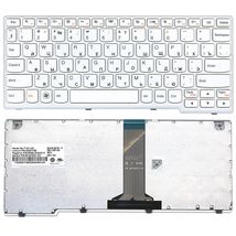Клавиатура Lenovo IdeaPad S110, S206 White, (White Frame), RU