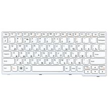 Клавиатура Lenovo IdeaPad S110, S206 White, (White Frame), RU