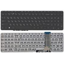 Клавіатура для ноутбука HP Envy (15-J000) Black, (No Frame) RU (горизонтальний ентер)