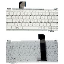 Клавіатура для ноутбука Samsung (N230, N350, NF210, NF310) White, (No Frame), RU