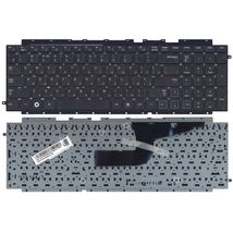 Клавіатура для ноутбука Samsung (RC710, RC711) з частиною корпусу (Corps), Black, (No Frame), RU