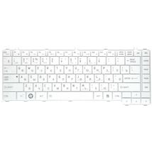 Клавиатура для ноутбука Toshiba AETE2U00030-US | белый (002692)