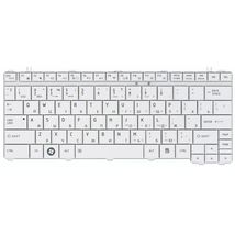 Клавиатура для ноутбука Toshiba AEBU3U00010-US | белый (002775)