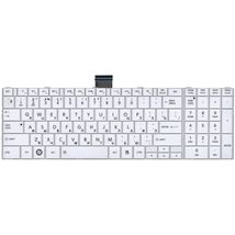 Клавіатура до ноутбука Toshiba V130562BS1 | білий (007138)