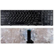 Клавіатура для ноутбука Toshiba Tecra (R850) Black, (Black Frame) RU