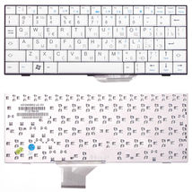 Клавіатура до ноутбука Fujitsu V072405BS2 | білий (002504)