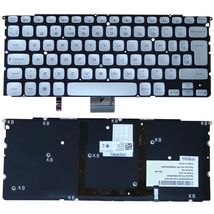 Клавіатура для ноутбука Dell XPS (15Z) з підсвічуванням (Light), Silver, (No Frame) RU/EN