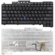 Клавіатура для ноутбука Dell Latitude (D620, D630, D820, D830) з вказівником (Point Stick), Black, RU