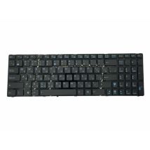 Клавиатура для ноутбука Asus K52 K53 G73 A52 G60 Black, (Black Frame) RU