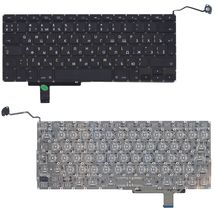 Клавіатура Apple MacBook Pro (A1297) Black, (No Frame), RU (вертикальний ентер)