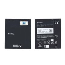 Аккумуляторная батарея для смартфона Sony BA900 Xperia J (ST26i) 3.7V Black 1700mAh 6.3Wh