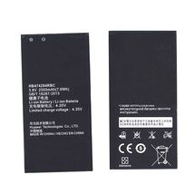 Аккумуляторная батарея для смартфона Huawei HB474284RBC Ascend G620 3.8V Black 2000mAh 7.6Wh