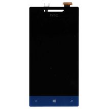 Матрица с тачскрином (модуль) для HTC Windows Phone 8S (A620e) черный + синий