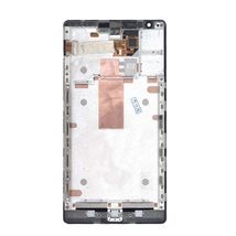 Матрица с тачскрином (модуль) для Nokia Lumia 1520 с рамкой черный