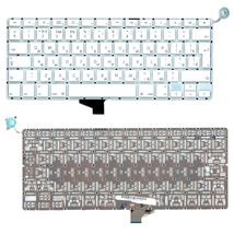 Клавиатура для ноутбука Apple MacBook Pro (A1342) White, (No Frame), RU (вертикальный энтер)