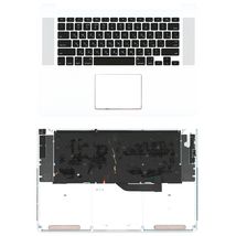 Клавіатура для ноутбука Apple MacBook Pro 2012, Early 2013 (A1398) Black, (Silver TopCase), RU (горизонтальний ентер)