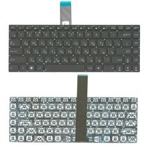 Клавіатура для ноутбука Asus N46, N46J, N46J, N46V, N46V, N46V, N46V, N46V, N46V, N46VZ з підсвічуванням (Light) Black, RU