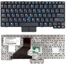 Клавіатура для ноутбука HP Compaq NC2400, nc2500, nc2510 із вказівником (Point Stick) Black, RU