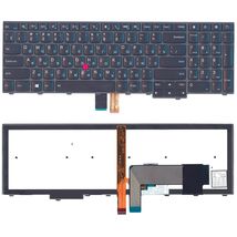 Клавиатура для ноутбука Lenovo ThinkPad Edge E545, E530, E535 с подсветкой (Light) Black, (Black Frame) RU