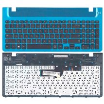 Клавіатура для ноутбука Samsung (355V5C) Black, (Blue TopCase), RU