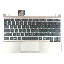 Клавіатура для ноутбука Samsung (NC110) Black, (Silver TopCase), RU