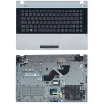 Клавіатура для ноутбука Samsung (RV420) Black, (Gray TopCase), RU