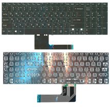 Клавиатура для ноутбука Sony (SF510) Black, с подсветкой (Light), (No Frame) RU