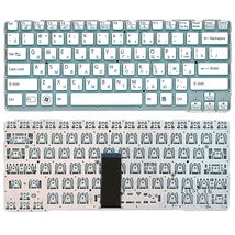 Клавиатура для ноутбука Sony 9Z.N6BBQ.H0R | белый (005766)