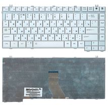 Клавіатура до ноутбука Toshiba NSK-T4M01 | білий (004074)
