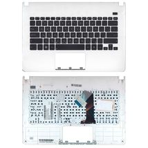 Клавіатура для ноутбука Asus (X301A) Black, (White TopCase), RU